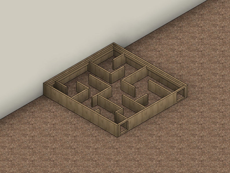 DIY Build Plan King Size Cat Maze Bed 80 X 84 Etsy