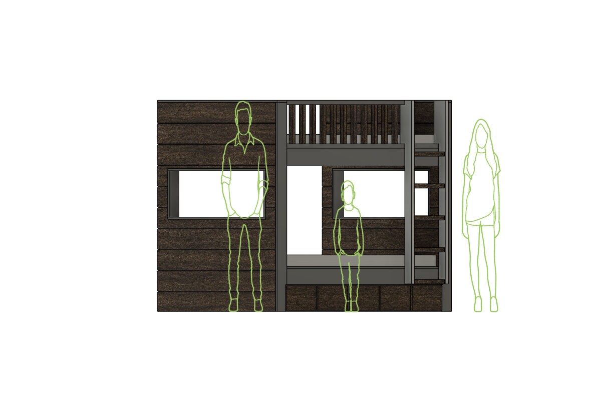 Full Size Bunk Bed With Drawers DIY Build Plans - Etsy