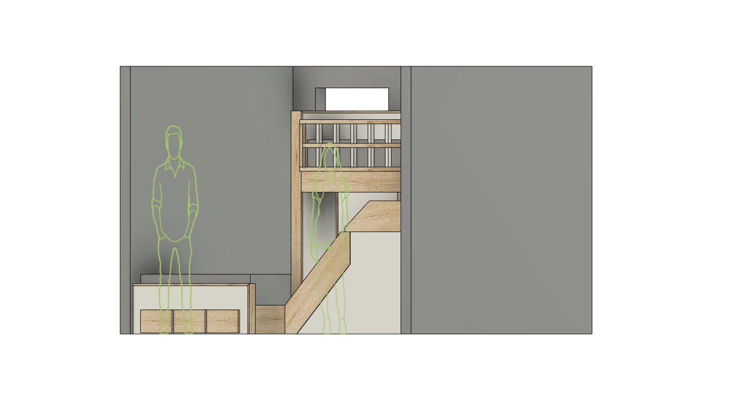 Full Loft Bed DIY Build Plans With Stairs & Drawers - Etsy