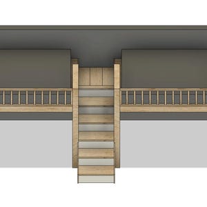 DIY Build Plans - Double Full Size Loft With Stairs - Plan #029 - Etsy