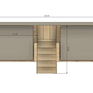 DIY Build Plans - Double Full Size Loft With Stairs - Plan #029 - Etsy