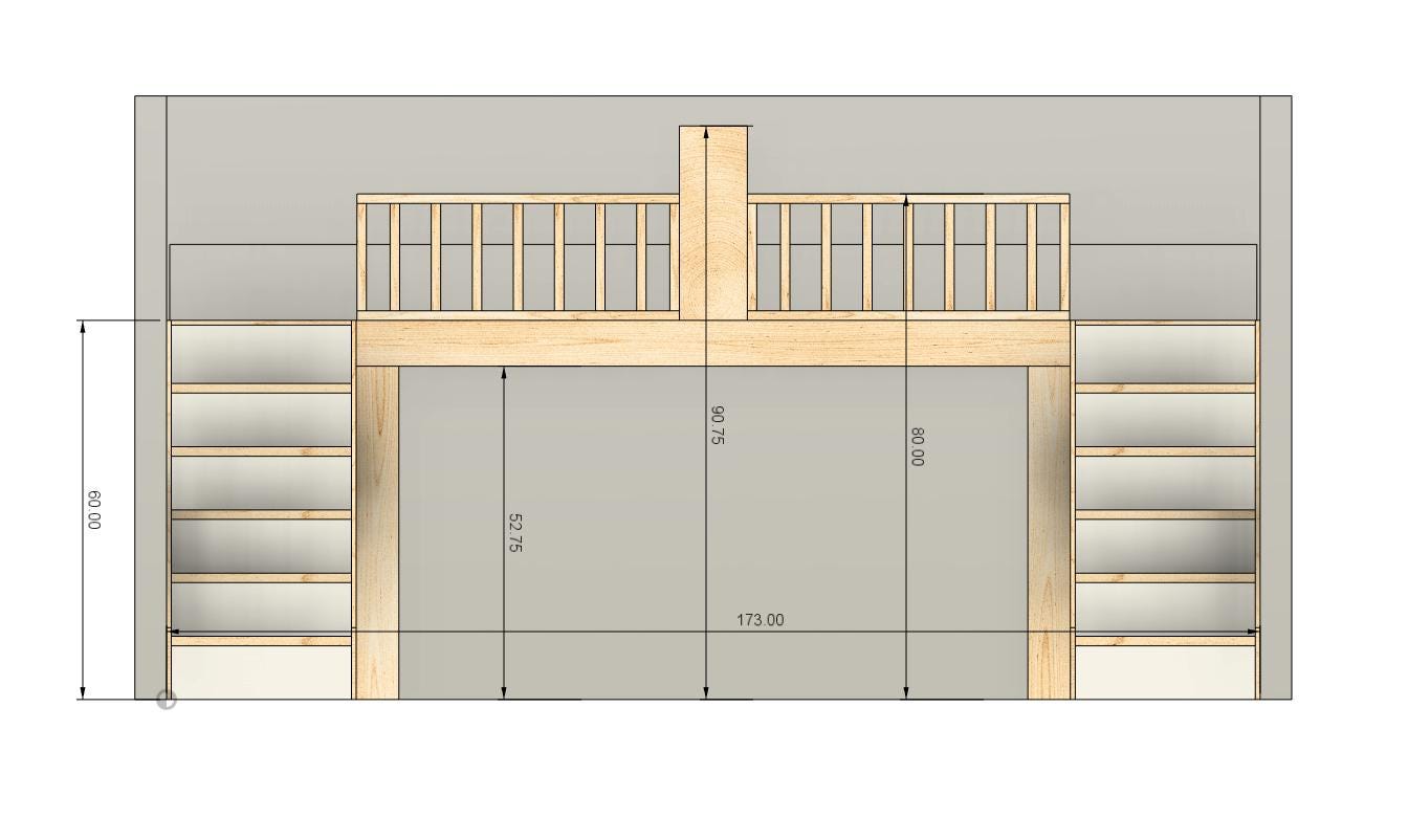Double Twin XL Loft Bed With Stairs - DIY Build Plan - Plan #224 - Etsy