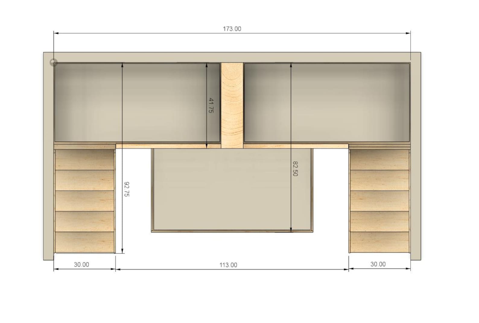 Twin XL Over King Bunk Bed With Stairs - DIY Build Plans - Plan #225 - Etsy