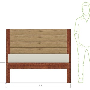 DIY Build Plan Full Bed Frame Plan 012 image 6