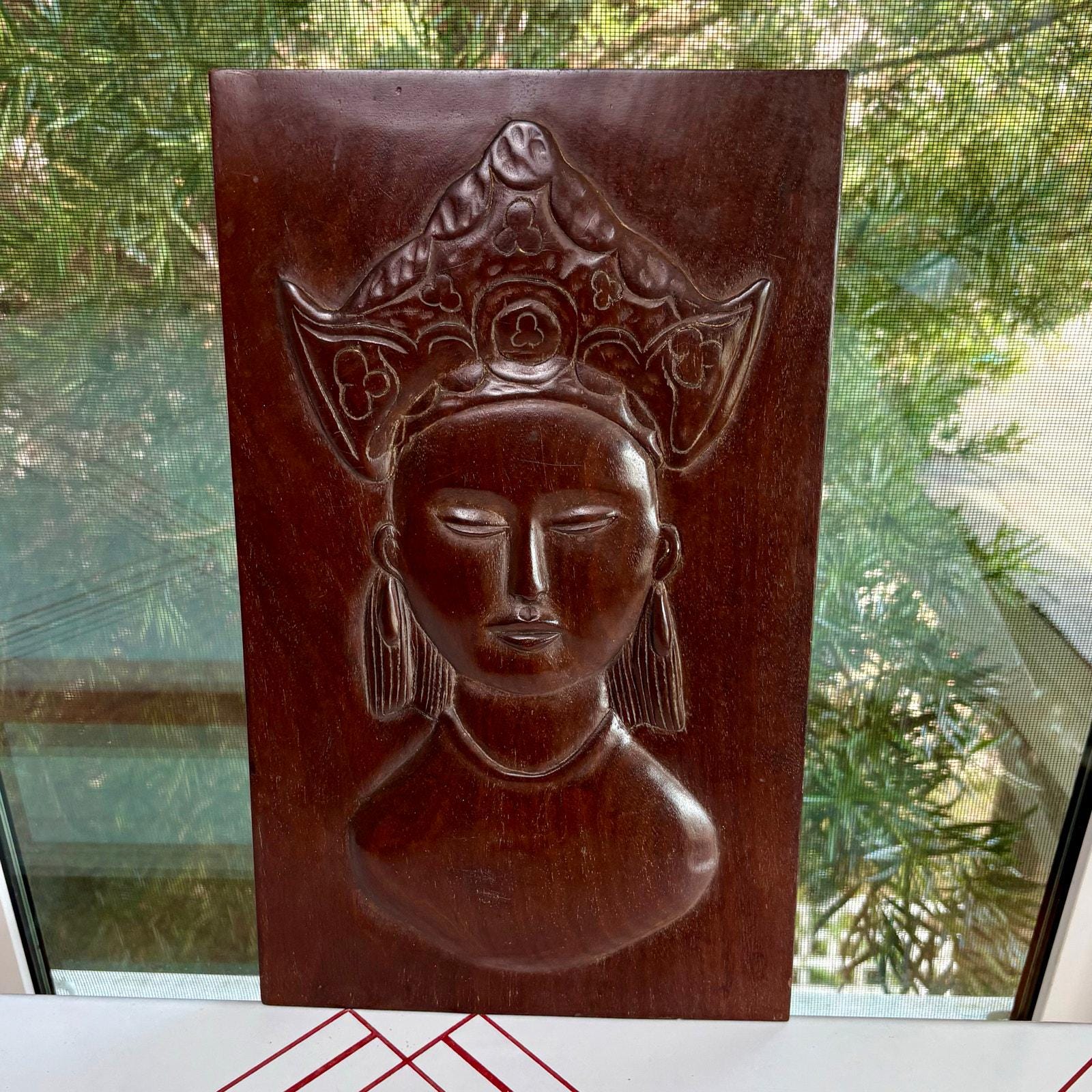 Haitian Wood Art Wall Hanging - Etsy