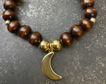 Gold Moon Bracelet