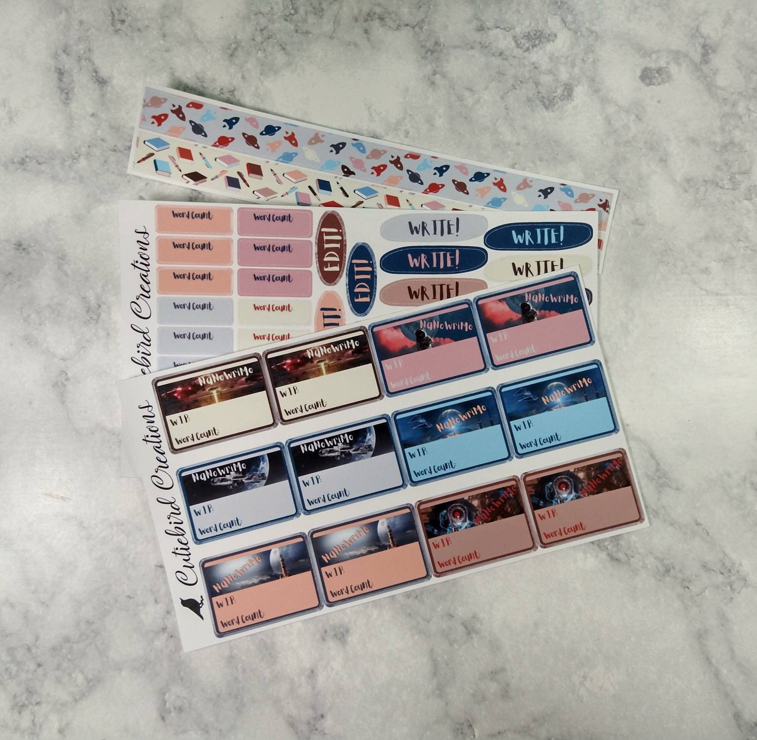 Nanowrimo Calendar - Etsy