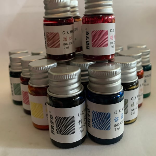Calligraphy Ink, Fountain Pen Ink- many colors