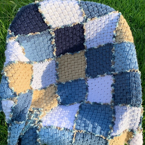 Easy Hand Crochet Lap Blanket Pattern. Free Instructions!  Free Crochet Advice on YouTube!