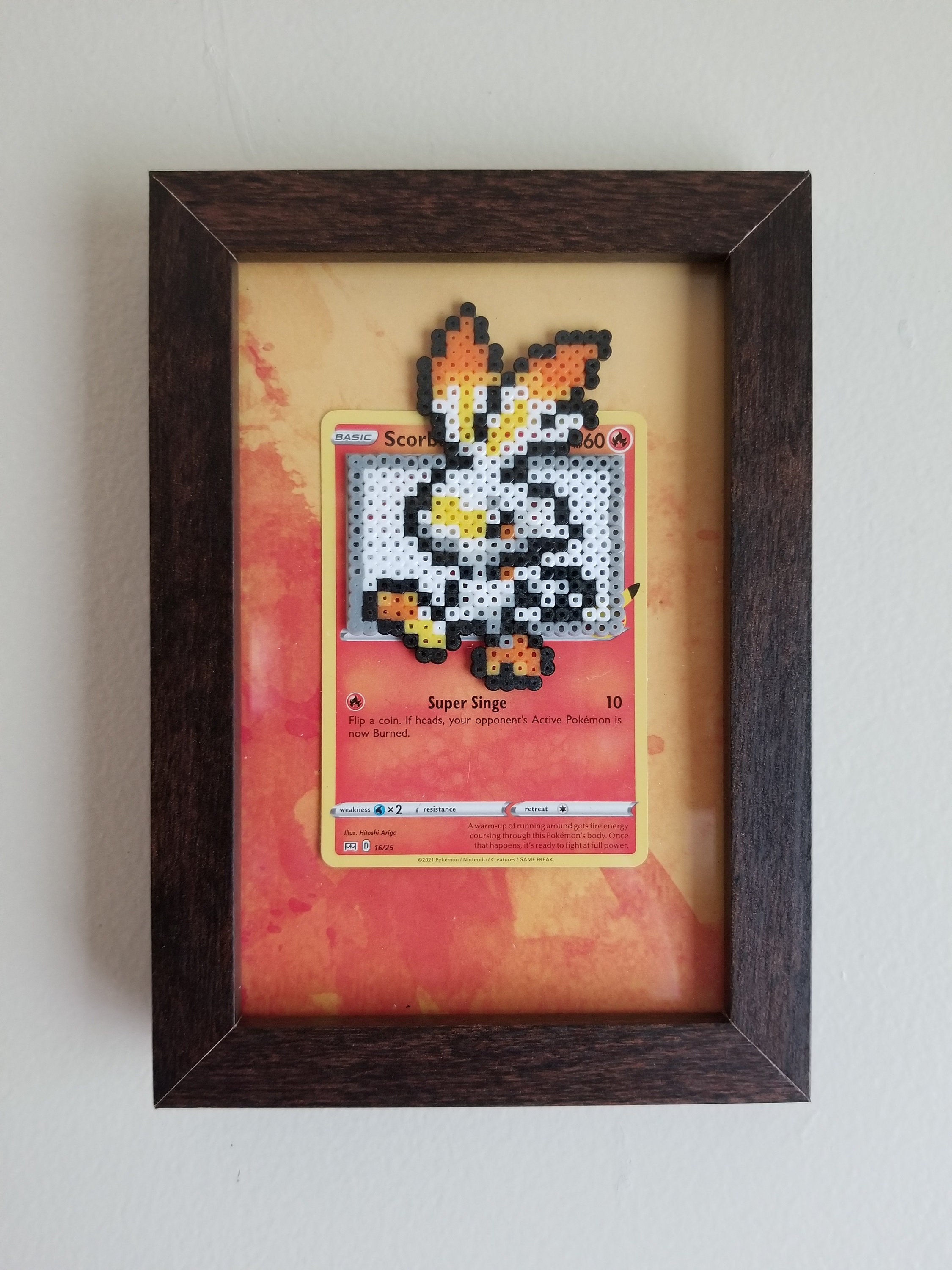 Scorbunny Perler Pokemon Perler Beads Perler Bead Art Perler Beads Images