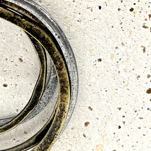 Big Round Pendant | Rope Chain Necklace | Gold Silver Circle Pendant ...