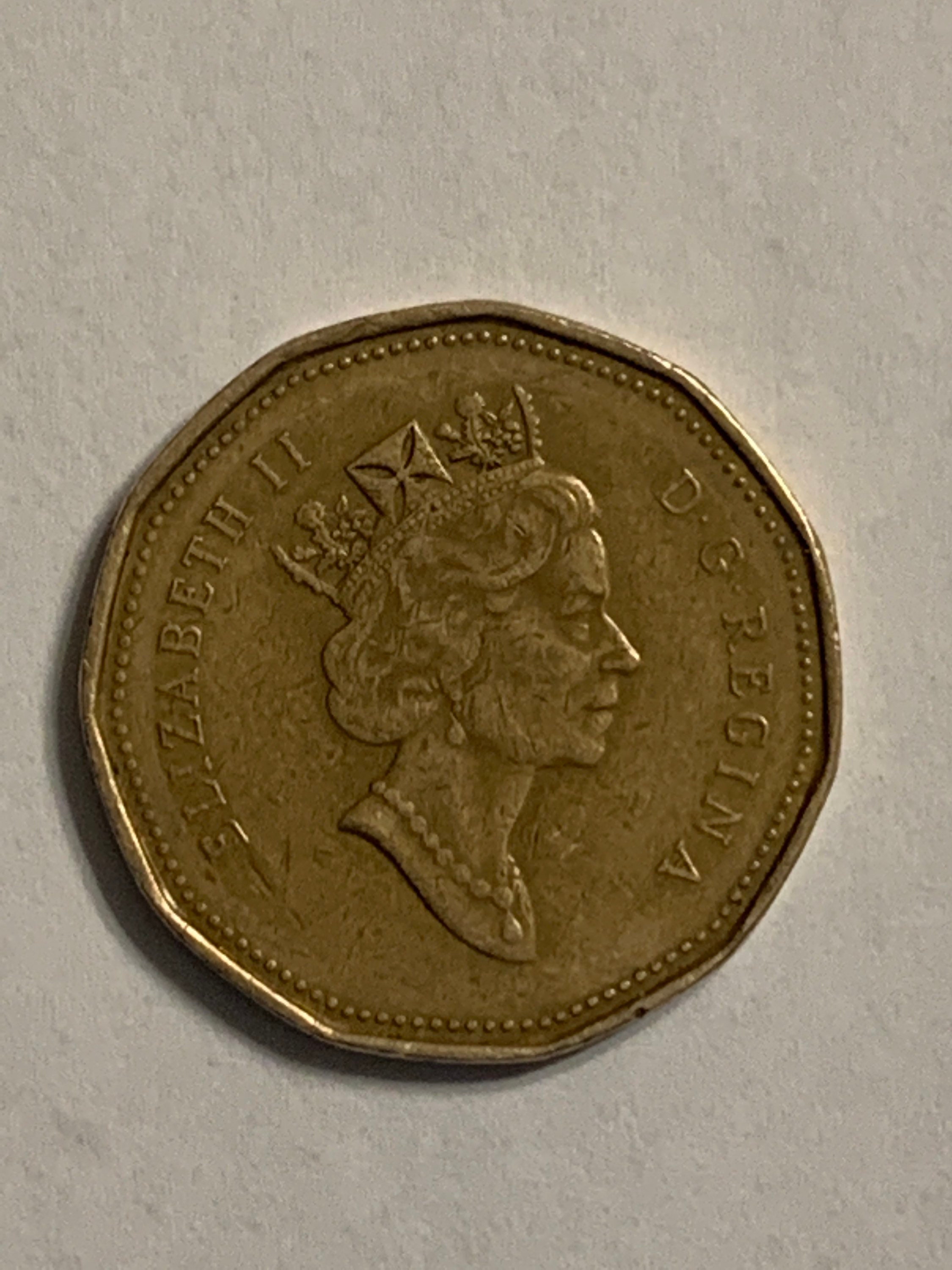 rare-coin-1990-1-dollar-canadian-coin-etsy