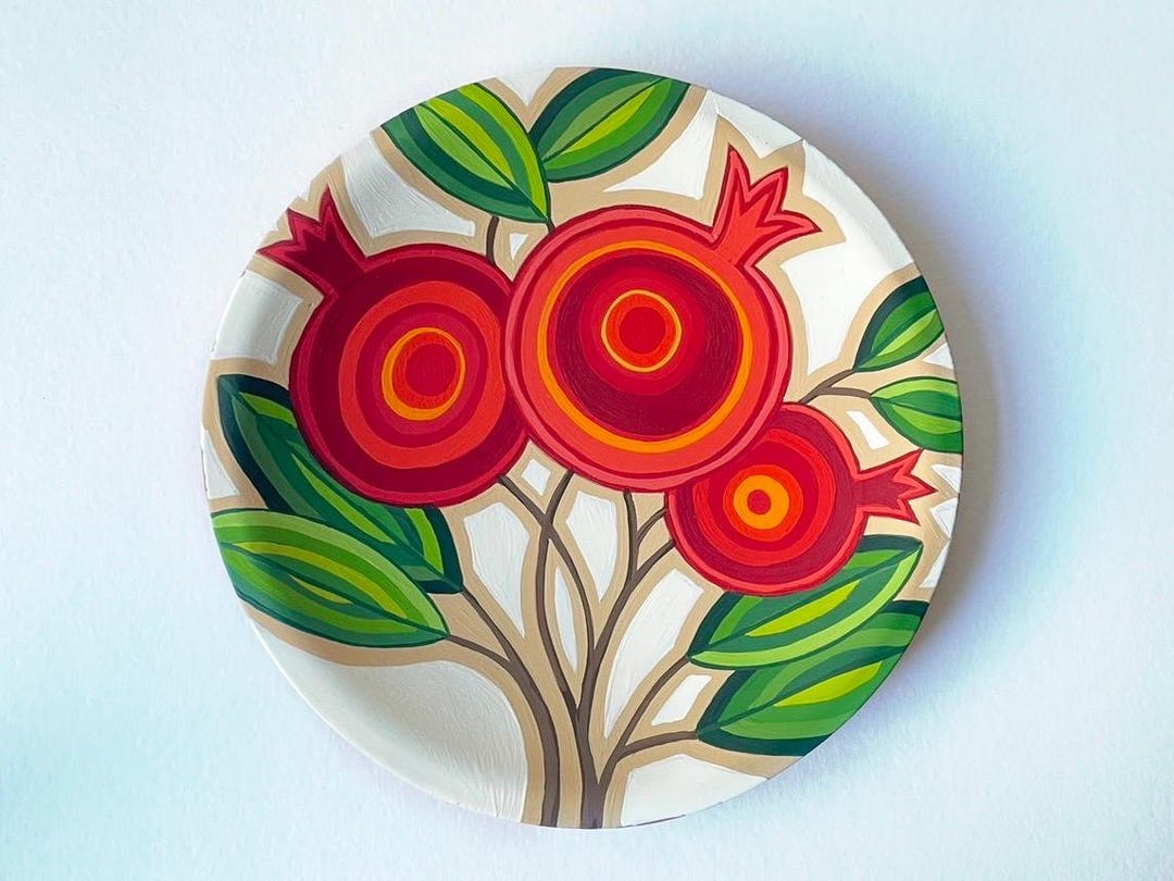 Ceramic Wall Plate, Decorative Plate, Armenian Pottery, Ceramic Pottery