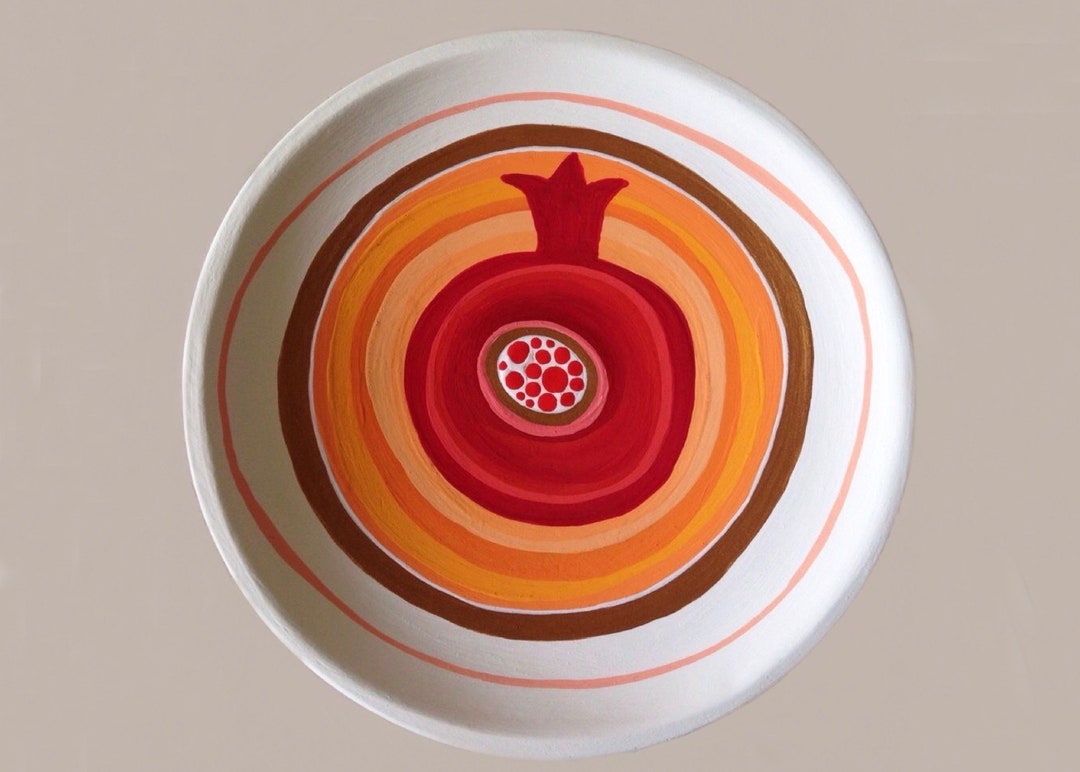 CERAMIC PLATE, Decorative Plate, Pottery Plate, Wall Plate, Decorative