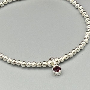 ★rosemont★ SILVER bracelet (February birthstone) RC0342 Amazon.com: PANDORA February Birthstone Dangle Charm
