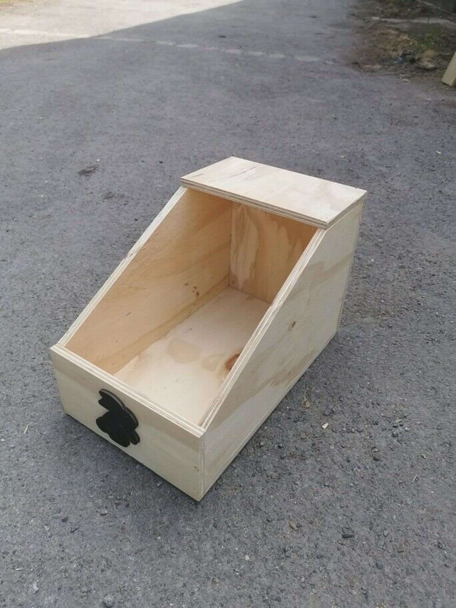 Wooden Rabbit Nesting Whelping Box Wooden or Wire Base Etsy