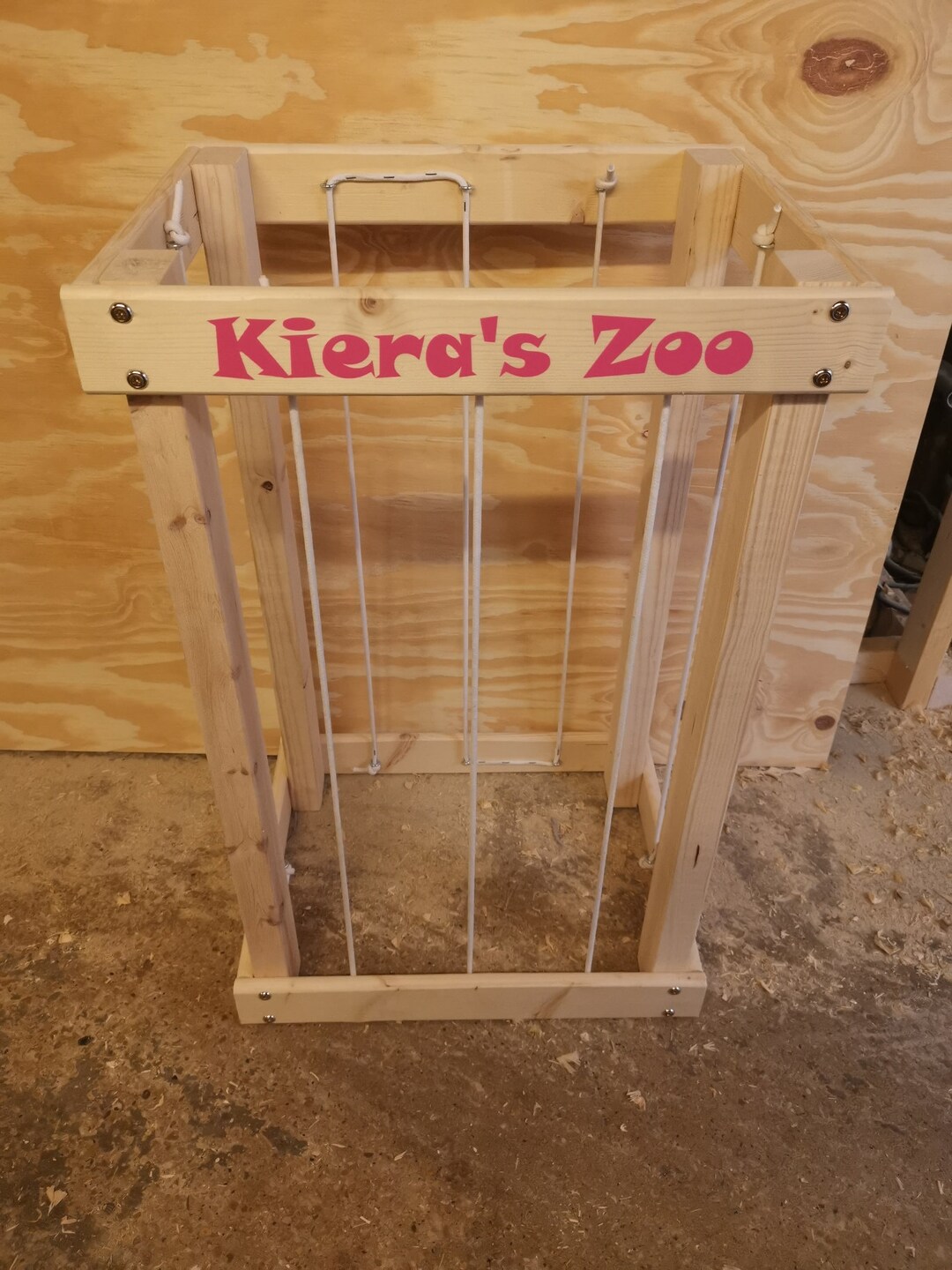 PERSONALISED Cuddly Toy Storage Cuddly Toy Zoo Wooden Etsy UK