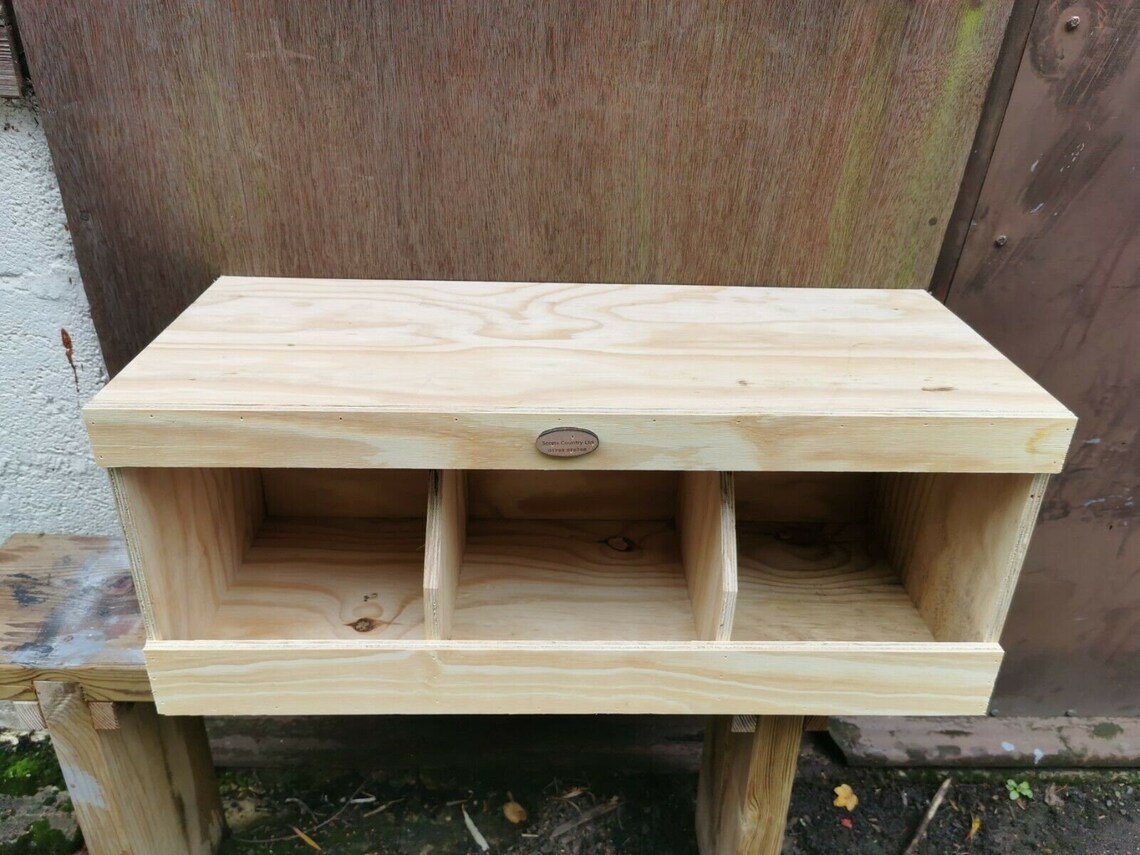Wooden Chicken Nesting Boxes Various Sizes Etsy UK