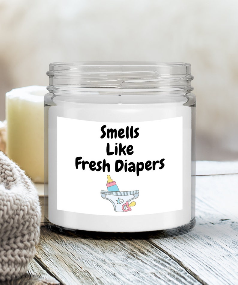 Abdl Candle Smells Like Fresh Diapers Adult Baby Diaper Lover Etsy