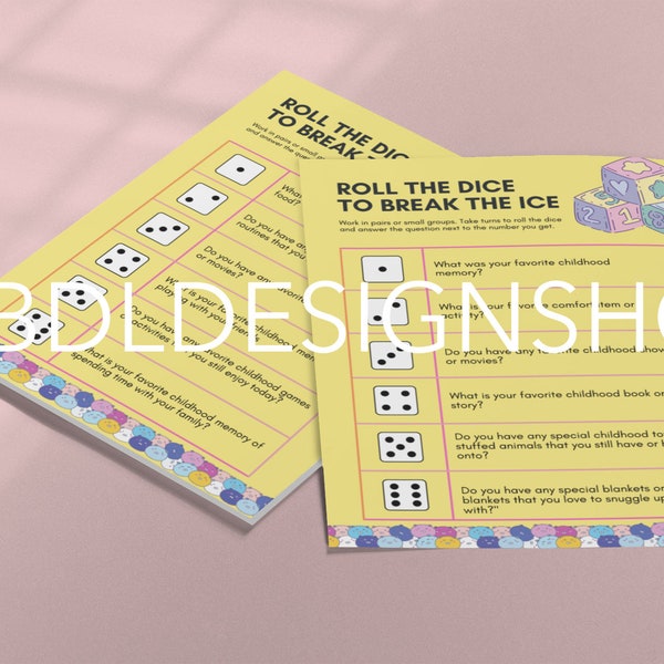 Adult Abdl  3 pages Game ABDL Instant Digital Download Ice Breakers Date Party