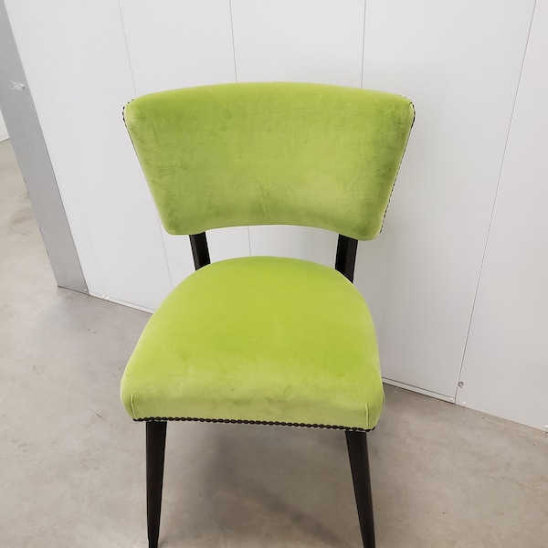 Green Accent Chair Etsy