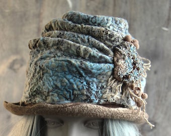 Vintage style hats for women Bohemian hats women Boho chic hats  Art to wear clothing