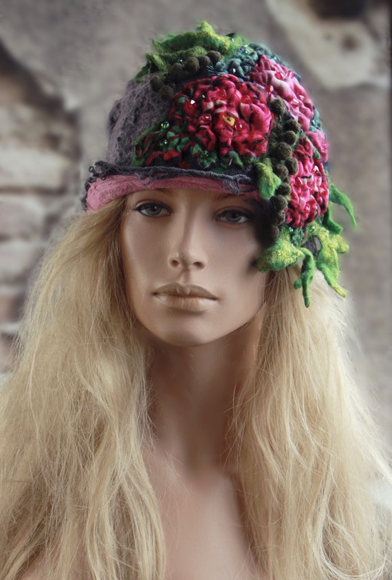 Winter shop felt hats