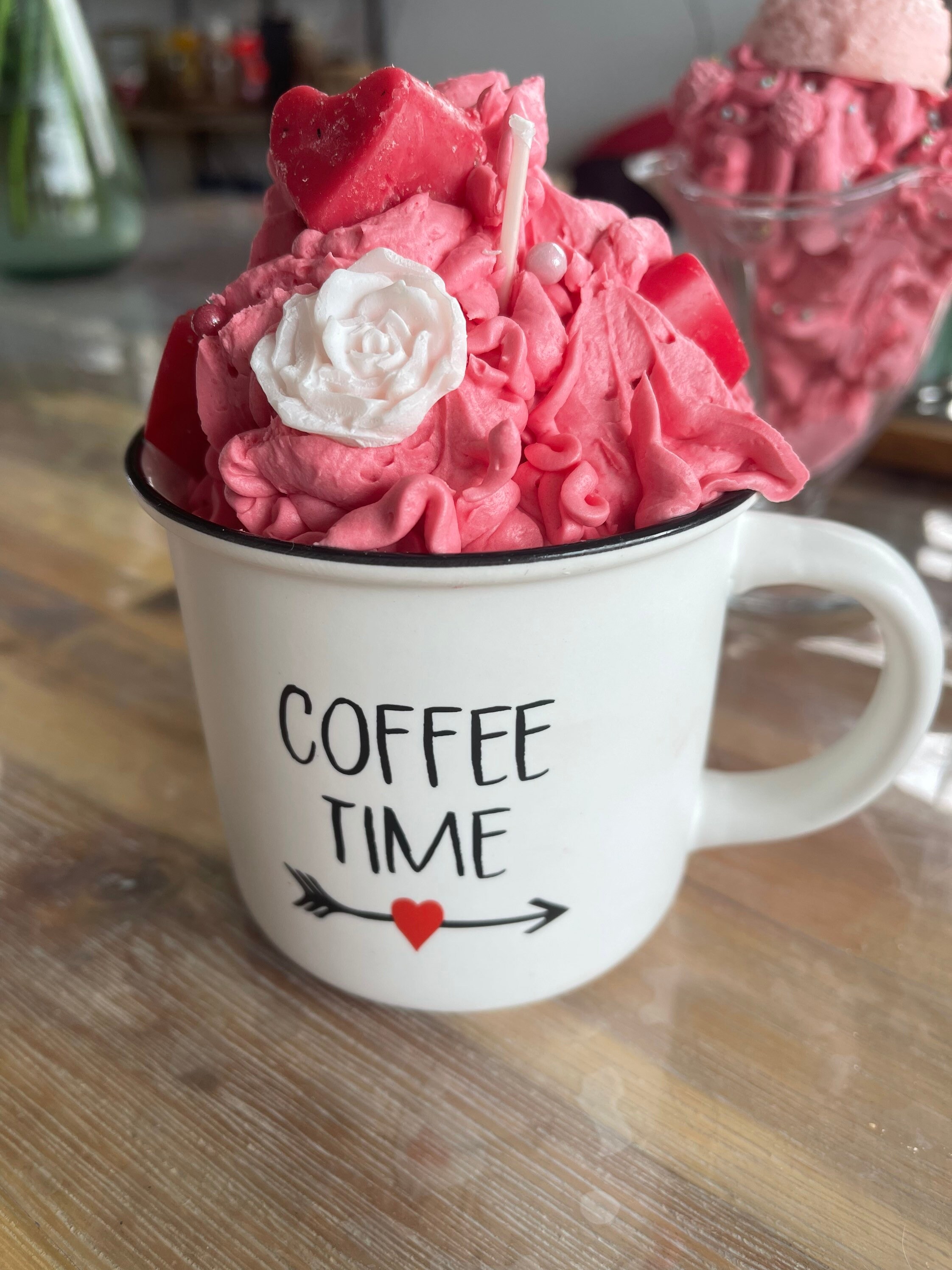 Bougie Love Framboise