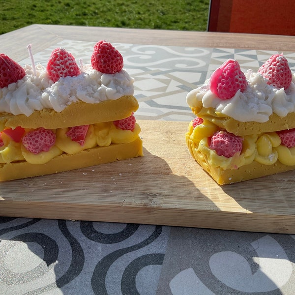 Bougie mille feuilles