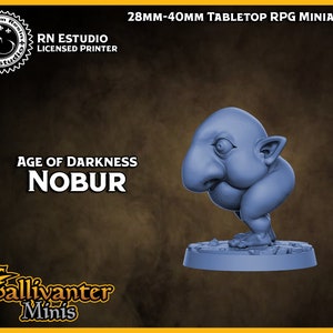 Nobur, the Creepy Entity | RN Estudio: Age of Darkness | 28mm 32mm 35mm 40mm Resin Gaming Figurine