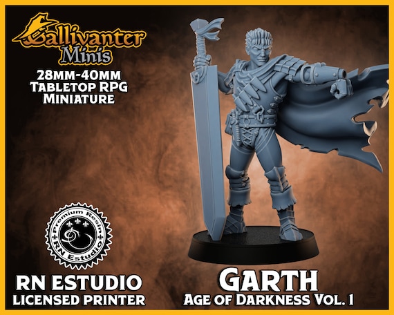 Starburn General TABLETOP SCALE TTRPG Miniature 