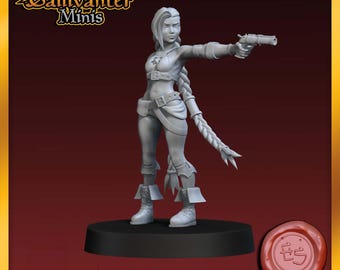 Criminal Sister | Ethan Savage Studios: January 2022 | 28mm 32mm 35mm 40mm Resin Gaming Figurine