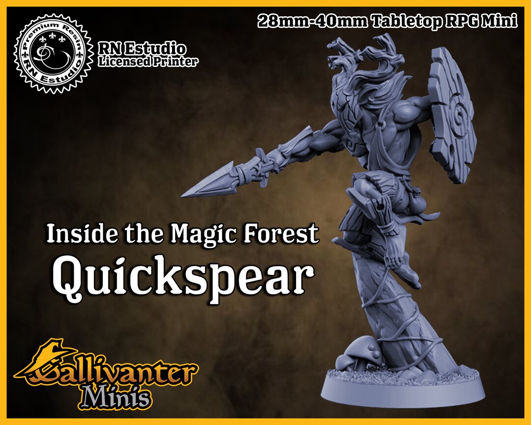 Quickspear the Tribal Wood Elf Hunter RN Estudio Inside the Magic