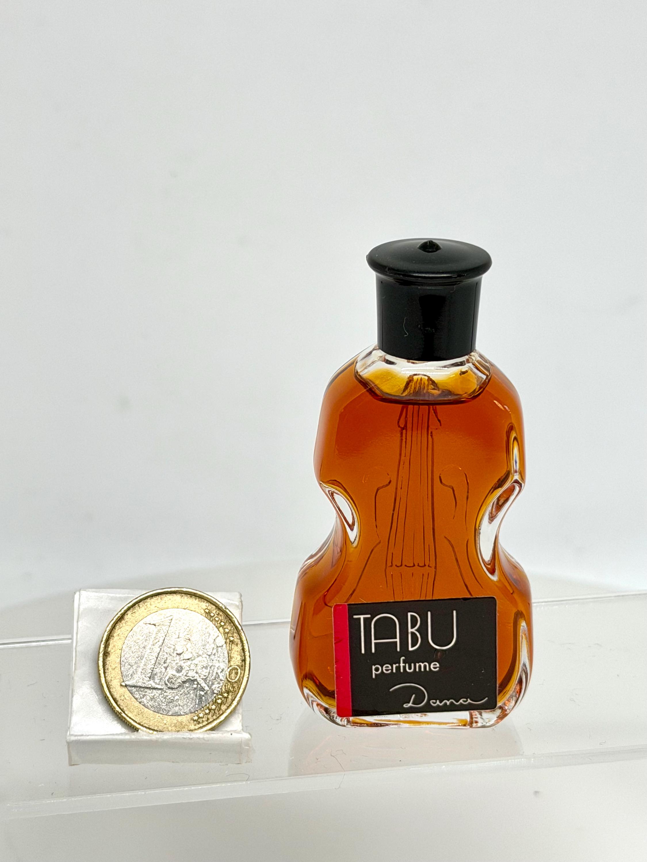 ヴィンテージDana TABU Parfum 香水 ミニボトル TABU by Dana Vintage Pure Parfum Extrait 15ml (1/2 Fl.oz) - Etsy