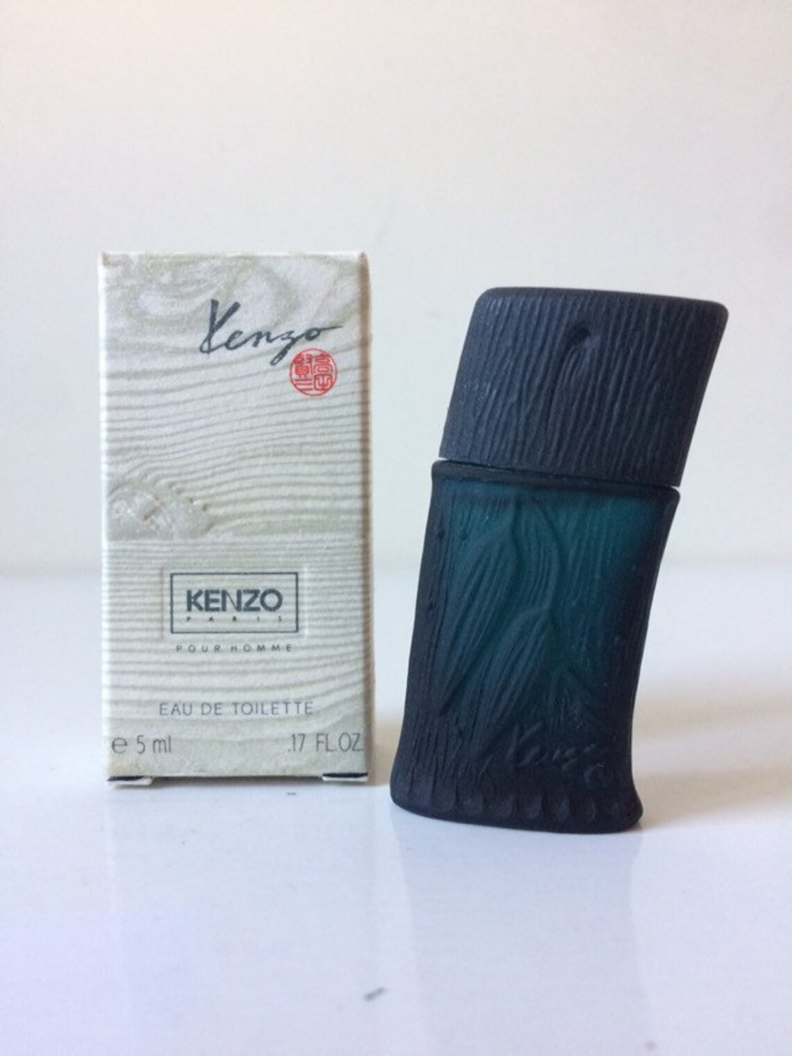 Kenzo Pour Homme 1991 Vintage Miniature 5 ml Etsy