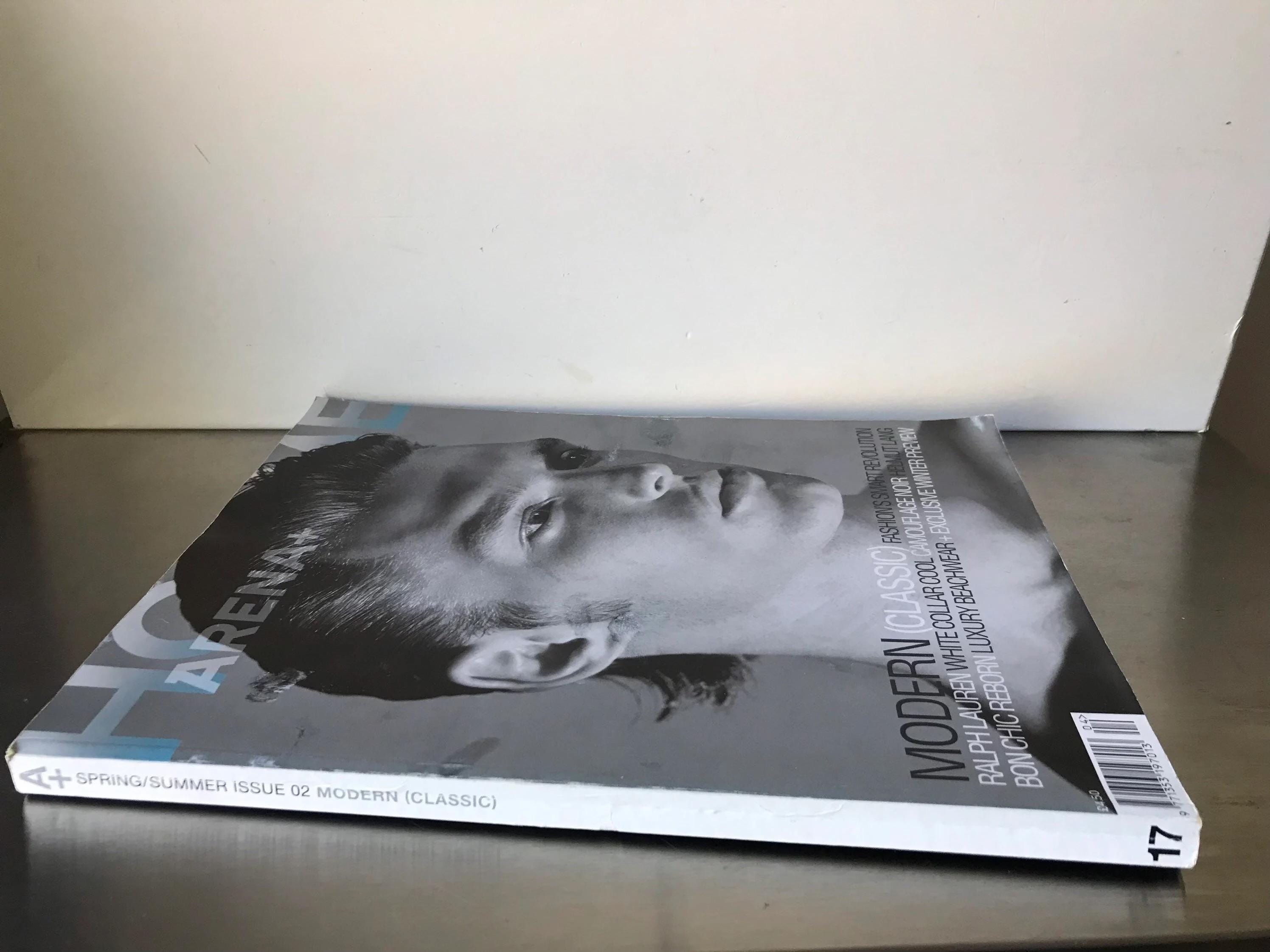 アート・デザイン・音楽 Arena Homme Plus Spring/summer 2002 Uk ARENA Homme Plus Issue 02 Magazine Vintage Spring Summer 2002