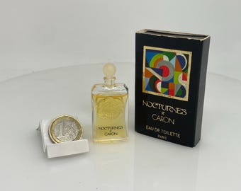 NOCTURNOS de CARON (1981) miniatura vintage descatalogada 5 ml (0,17 onzas líquidas)