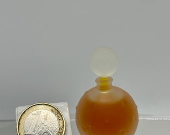 JE REVIENS By Worth Vintage Eau de Parfum 7.5 ml (1/4 Fl.oz) Lalique designed bottle MINIATURE