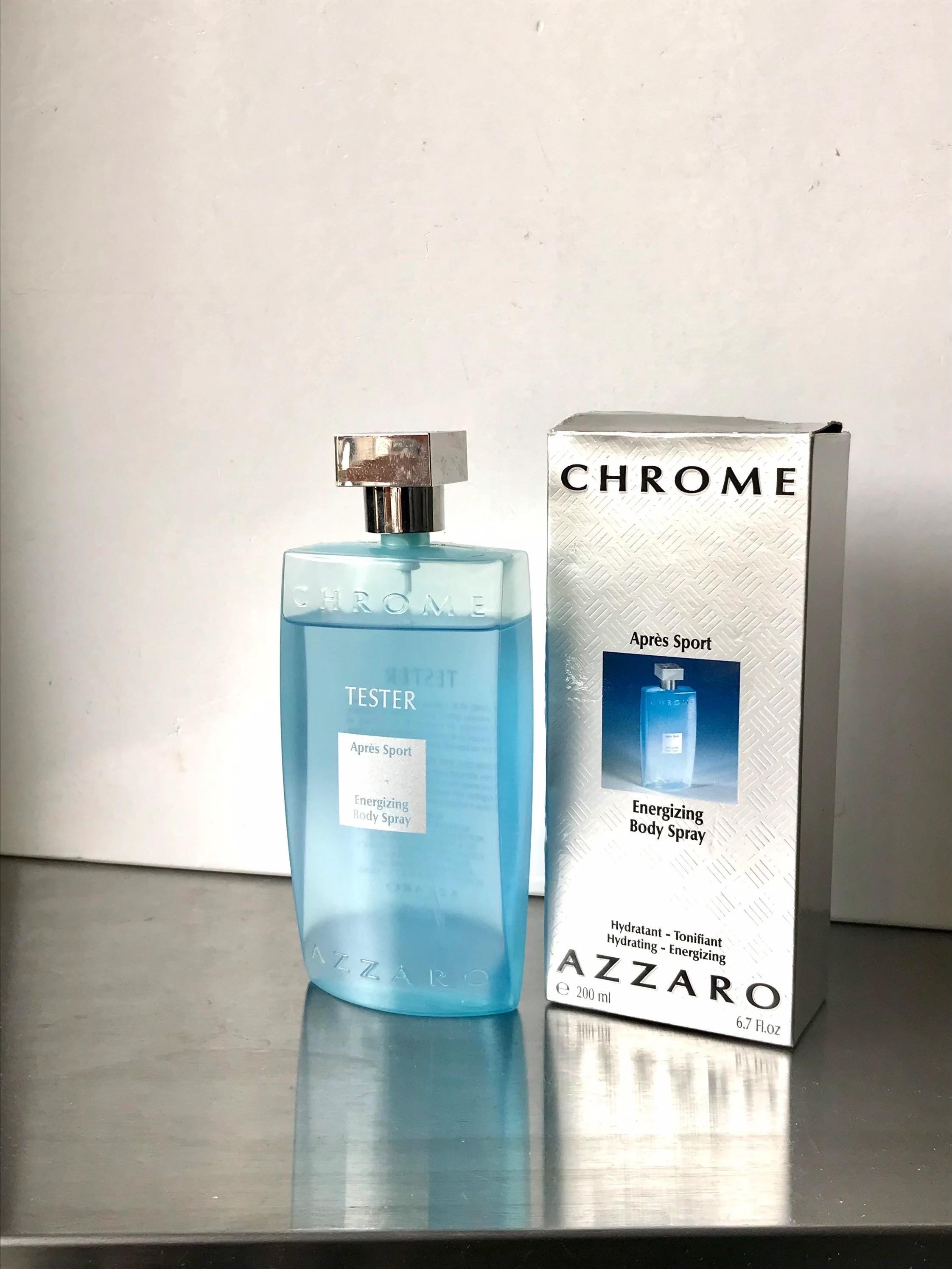 CHROME by AZZARO Vintage 200 Ml Discountinued - Etsy