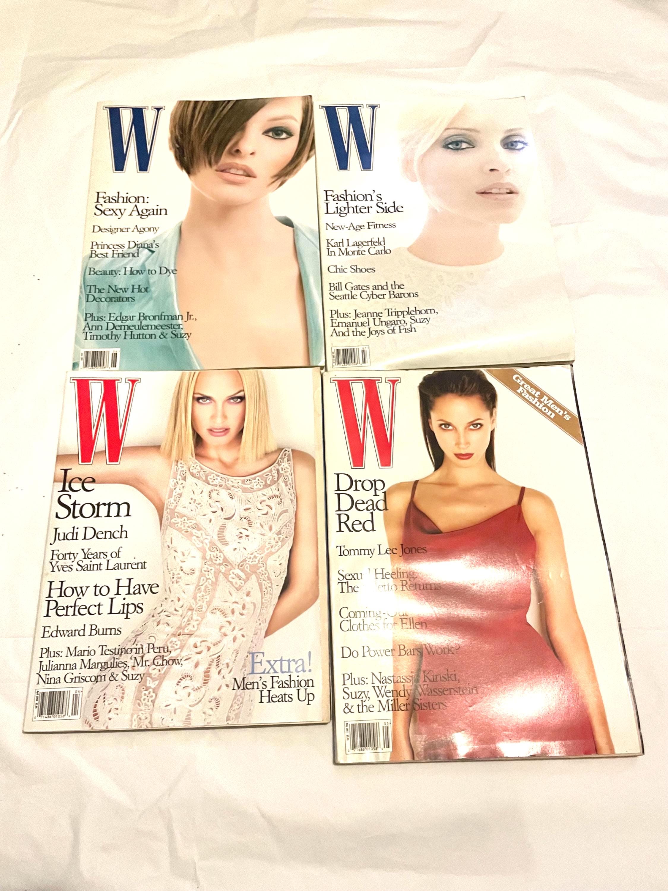 W Magazine 1997年8月号 ヴィンテージ誌 W Magazine 1997年8月号