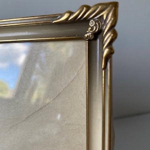 Vintage ART DECO Metal Picture Frame 21 cm x 21 cm