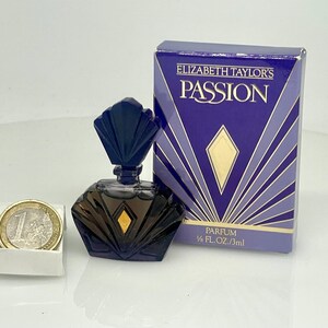 PASSION by Elizabeth Taylor ( 1987 ) Vintage pure Parfum extrait 3 ml