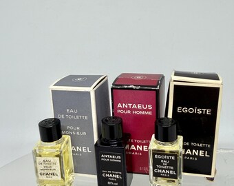 CHANEL Antaeus Men's Eau De Toilette Miniature Splash 4 Ml / 0.13