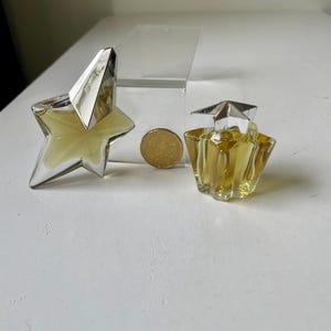 Lot of 2 ANGEL by Mugler  1992 Vintage first edition MINIATURES Star collection