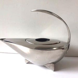 Teiera modernista, design danese, anni '80