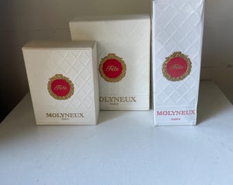 FETE by Molyneux ( 1962 ) Vintage Eau De Toilette - Etsy Canada