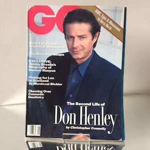 GQ  Magazine. 1991  August Issue Vintage