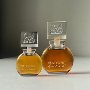 VANDERBILT By Gloria Vanderbilt 1983 Vintage Pure PARFUM Extrait 10 ml ( 1/3 Fl.oz) & 20 ml (2/3 Fl.oz)