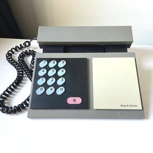 Vintage  Bang & Olufsen - BEOCOM 500 corded analogue phone  Danish Design