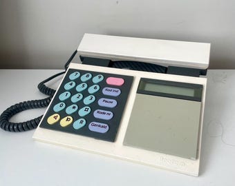 Vintage  Bang & Olufsen - BEOCOM 2000 corded analogue phone  multicolor  Danish Design